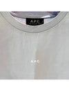 Jade Logo Short Sleeve T-Shirt Sky Blue - A.P.C. - BALAAN 5