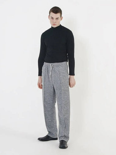 Essential Banding Knit Pants Grey - CHANCE'S NOI - BALAAN 1