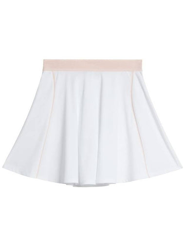 Women's Joyce Skirt White - J.LINDEBERG - BALAAN 1