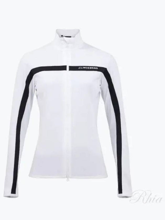 Janice Full Zip-up Jacket White - J.LINDEBERG - BALAAN 2