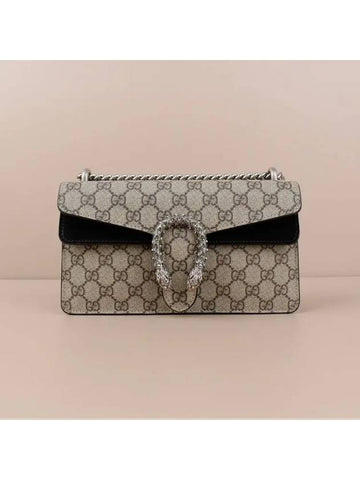 Women's Dionysus Small Shoulder Bag Black 499623 92TJN 9862 - GUCCI - BALAAN 1