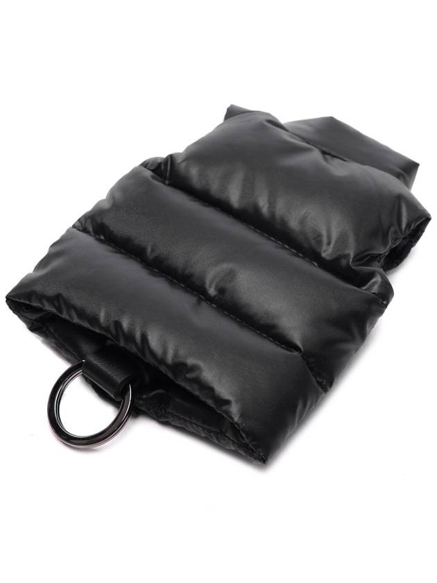 Vest Shaped Key Holder Black - MONCLER - BALAAN 4