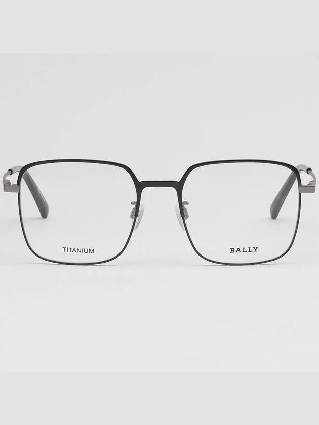 Titanium glasses frame BY5063H 001 square metal frame men women - BALLY - BALAAN 3