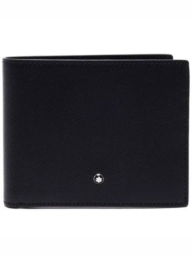 Sartorial Leather Half Wallet Black - MONTBLANC - BALAAN 1