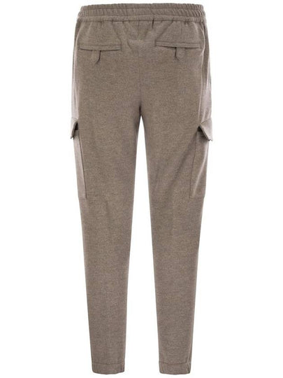 Virgin wool cargo jogger trousers - PT TORINO - BALAAN 2