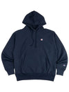 Reverse Weave C Small Logo Men s Hoodie Navy GF68 Y06145 NYC - CHAMPION - BALAAN 5