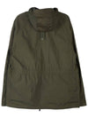 Mid Layer Flap Pocket Hooded Jacket Dark Green - TEN C - BALAAN 3