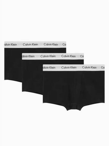 Underwear Men s EU Cotton Stretch Low Rise Trunks 3PK U2664001 - CALVIN KLEIN - BALAAN 1