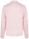 Chrome-R Pocket Over Long Sleeve Shirt Pink - CP COMPANY - BALAAN 4