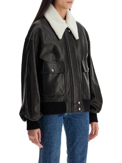 leather shellar jacket - KATE - BALAAN 2