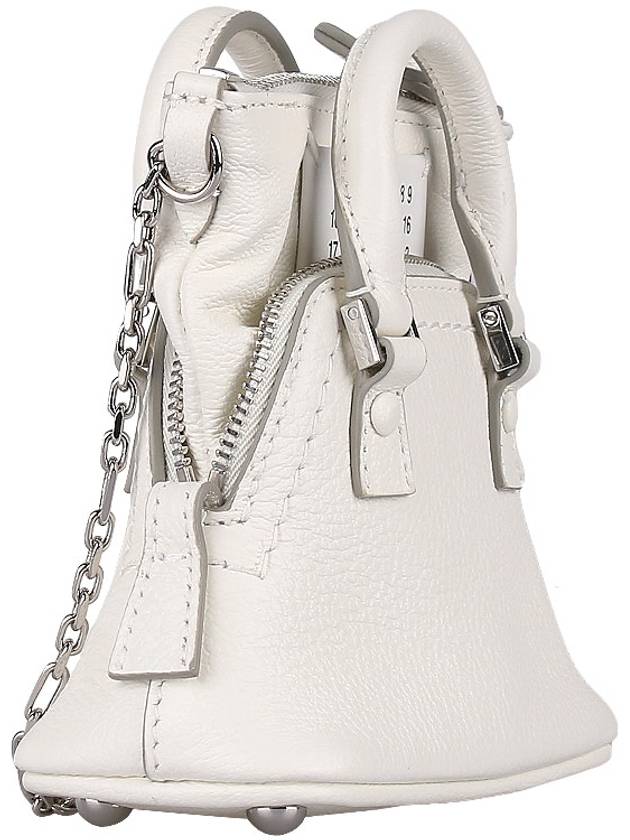 5AC Classic Baby Shoulder Bag White - MAISON MARGIELA - BALAAN 6