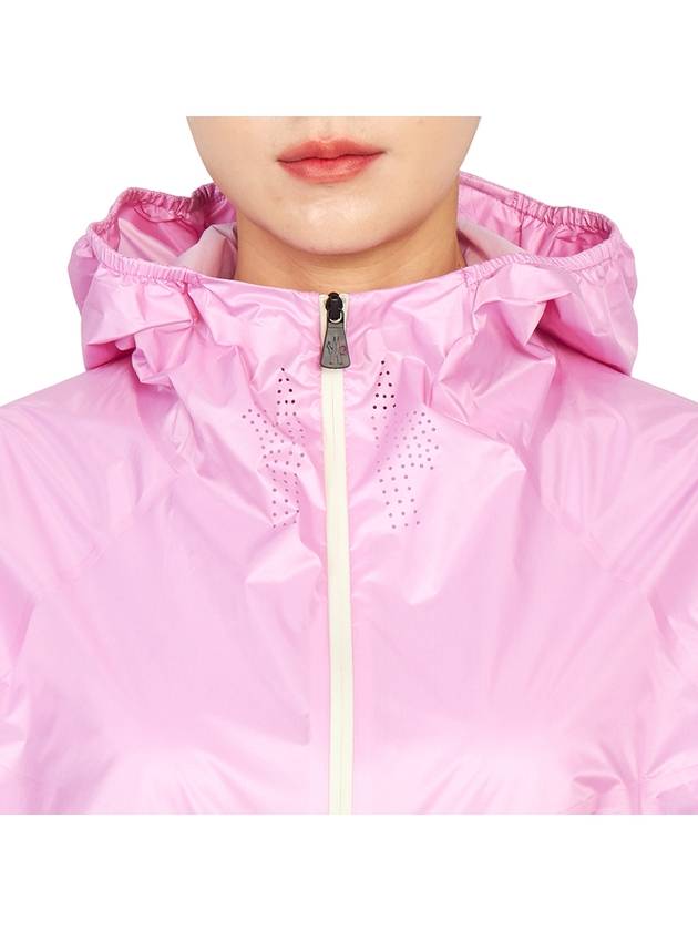 Women's Crozat Windbreaker Pink - MONCLER - BALAAN 8