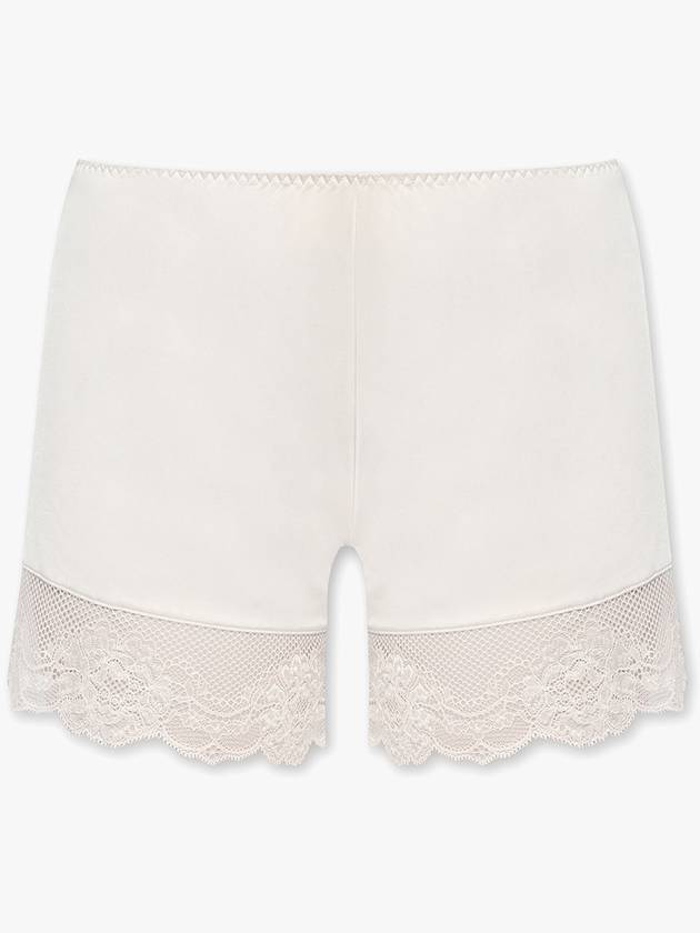 Hanro Satin Shorts, Women's, Cream - HANRO - BALAAN 1