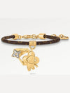 Vivienne Monogram Bracelet Gold Brown - LOUIS VUITTON - BALAAN 4