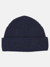 Sporty ORB Logo Beanie Navy Color - VIVIENNE WESTWOOD - BALAAN 3