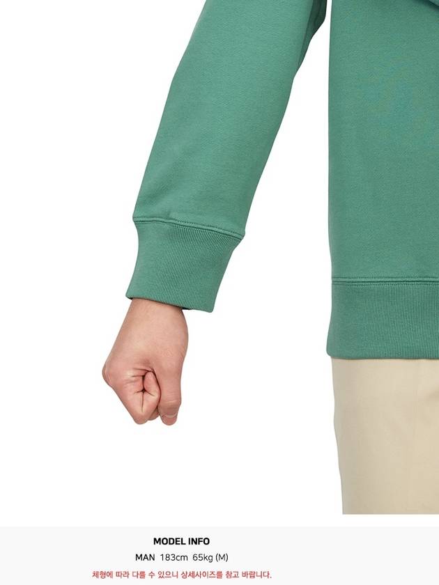 Fox Head Patch Regular Sweatshirt Teal Green - MAISON KITSUNE - BALAAN 10