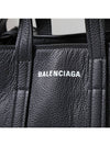 Everyday XS Grained Calfskin Shoulder Tote Bag Black - BALENCIAGA - BALAAN 8