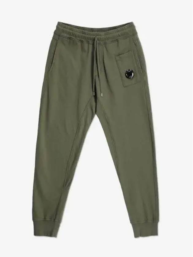 Light Fleece Track Pants Green - CP COMPANY - BALAAN 2