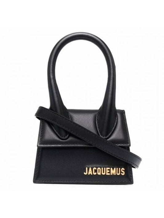 Le Chiquito Mini Tote Bag Black - JACQUEMUS - BALAAN 1