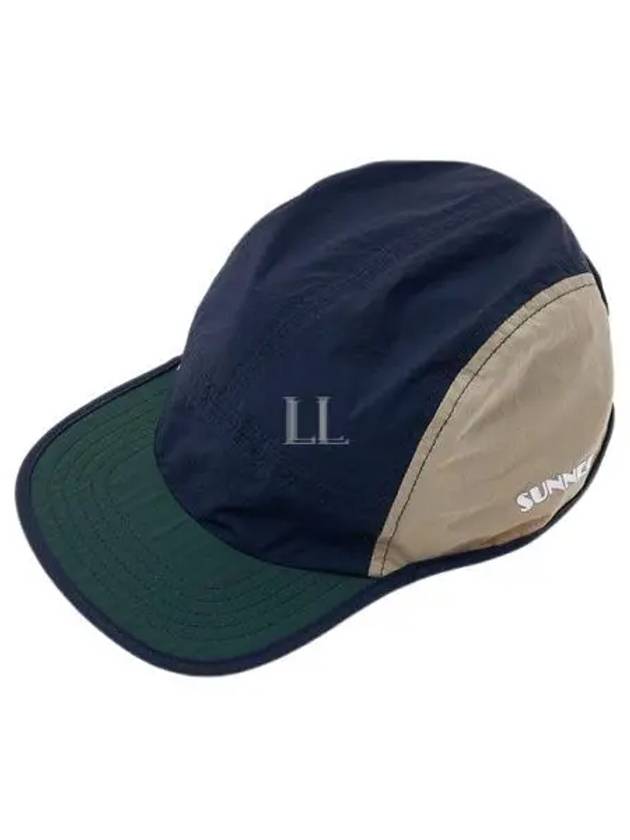 Side Logo Panel Ball Cap Navy Beige Green - SUNNEI - BALAAN 2