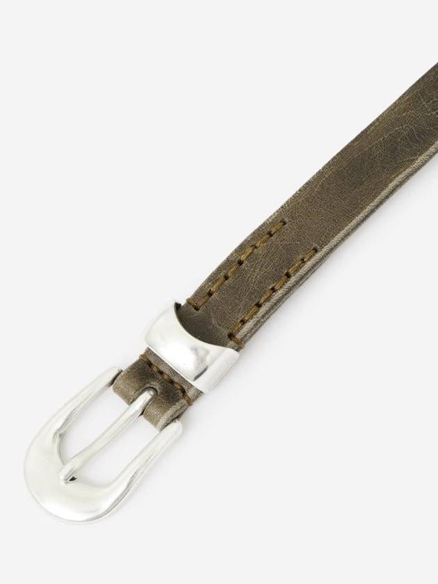 Buckle Leather Belt Grau - OUR LEGACY - BALAAN 4