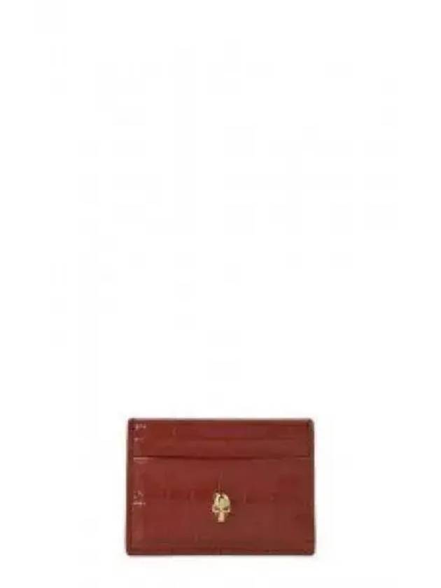 Skull Card Holder Red 6320381JMAB6338 - ALEXANDER MCQUEEN - BALAAN 2