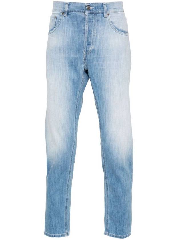 Denim Straight Pants UP576 DS0107U GV3 800 DENIM - DONDUP - BALAAN 2