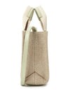 Woody Mini Tote Bag Green Beige - CHLOE - BALAAN 3