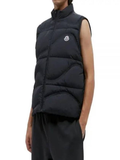 Beidaihe logo patch padded vest black - MONCLER - BALAAN 2