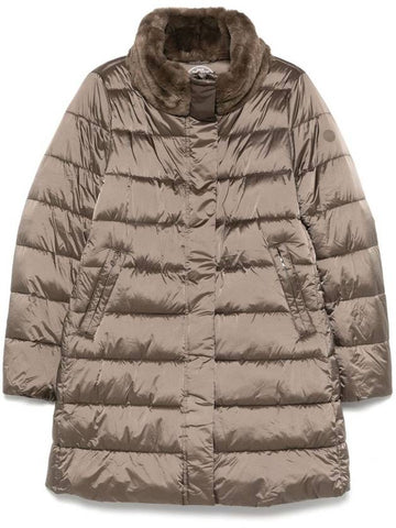 Save The Duck Long Dalea Down Jacket  With Fur - SAVE THE DUCK - BALAAN 1