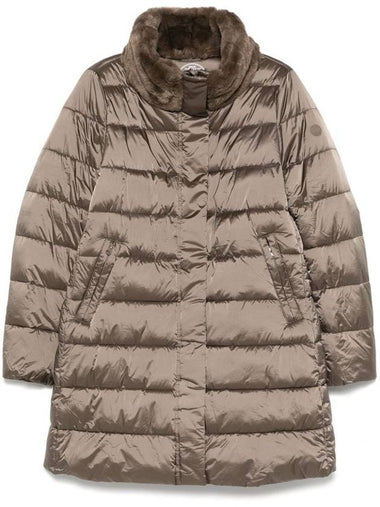 Save The Duck Long Dalea Down Jacket  With Fur - SAVE THE DUCK - BALAAN 1