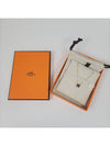 Mini Pop H Pendant Rose Gold & Noir - HERMES - BALAAN 4