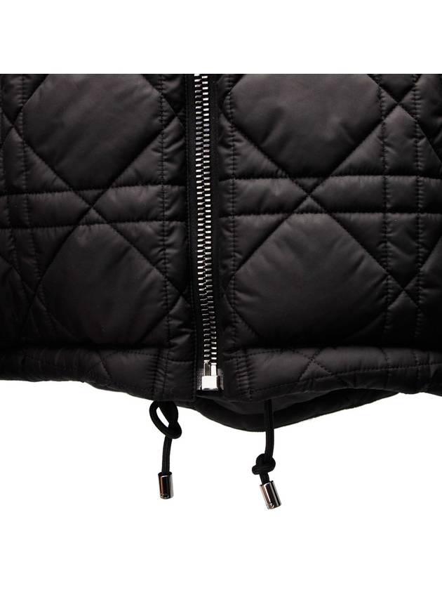 Macrocannage hood crop puffer padding 0110hx - DIOR - BALAAN 4