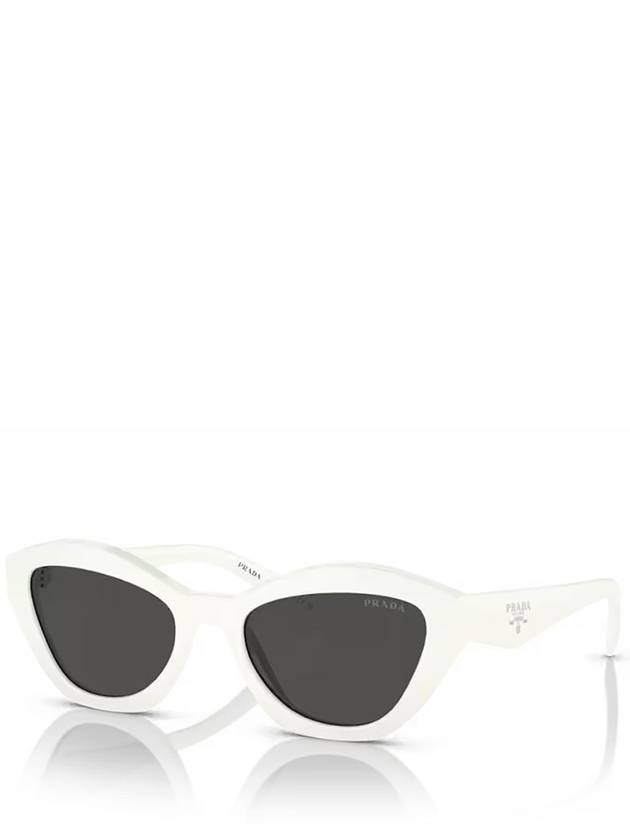 Eyewear Logo Sunglasses White - PRADA - BALAAN 3