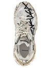 Runner Graffiti Low Top Sneakers White - BALENCIAGA - BALAAN 5