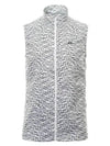 Men's Ash Light Packable Print Vest White - J.LINDEBERG - BALAAN 2