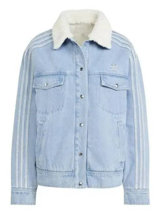 neutral coat denim jacket clear blue - ADIDAS - BALAAN 1