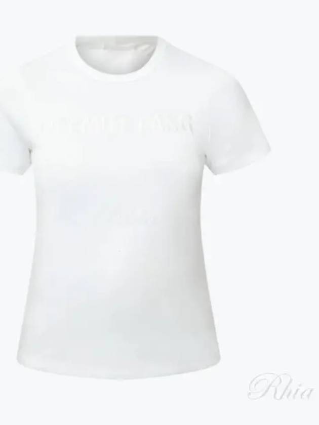 Crew Neck Short Sleeve T-Shirt White - HELMUT LANG - BALAAN 2