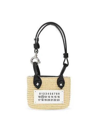 Pouch Women s Mini Straw Bag Beige - MAISON MARGIELA - BALAAN 1