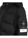 Seamless Logo Nylon Hooded Padded Jacket Black - STONE ISLAND - BALAAN 5