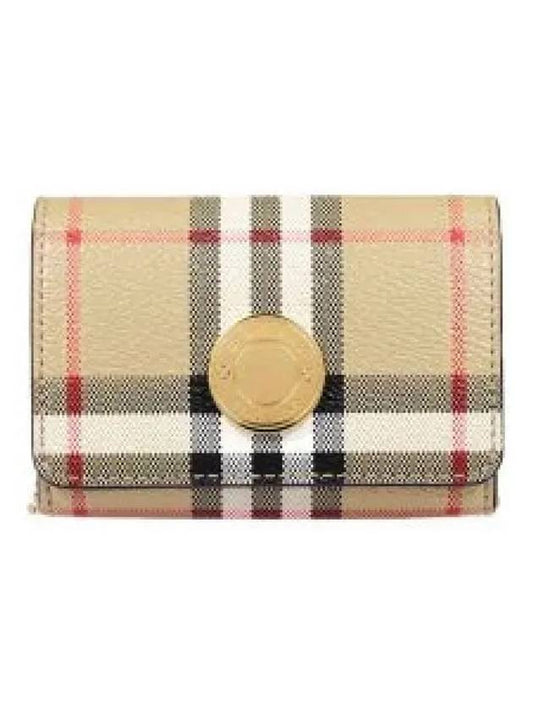 Check Detachable Chain Strap Wallet Archive Beige - BURBERRY - BALAAN 2