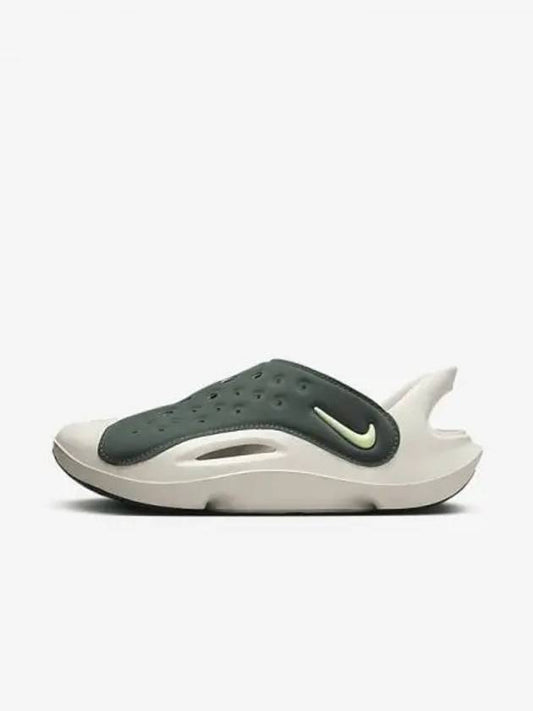 Aqua Swoosh Junior Sandals Vintage Green Barry Bolt FV6363 301 699456 - NIKE - BALAAN 1