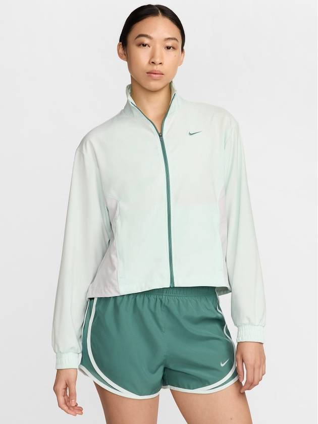 One Dri Fit Loose Zip-Up Jacket Barely Green - NIKE - BALAAN 2