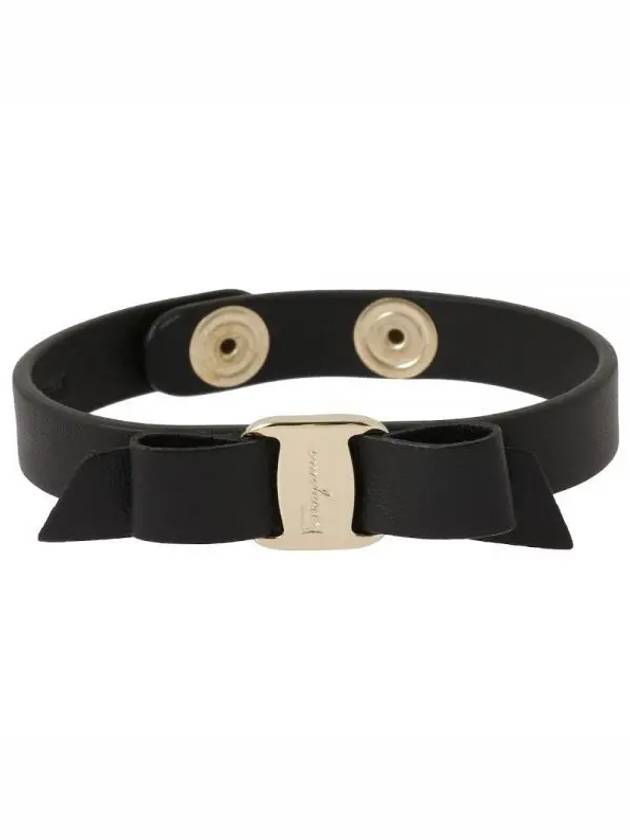 Vara Bow Bracelet Black - SALVATORE FERRAGAMO - BALAAN 2