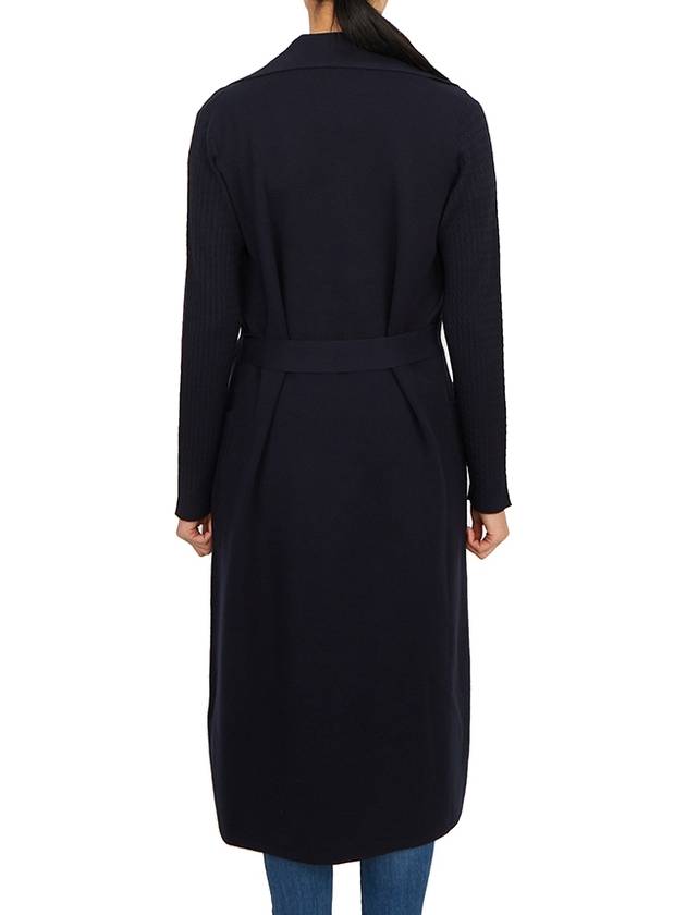 Getti Long Cardigan Navy - MAX MARA - BALAAN 6