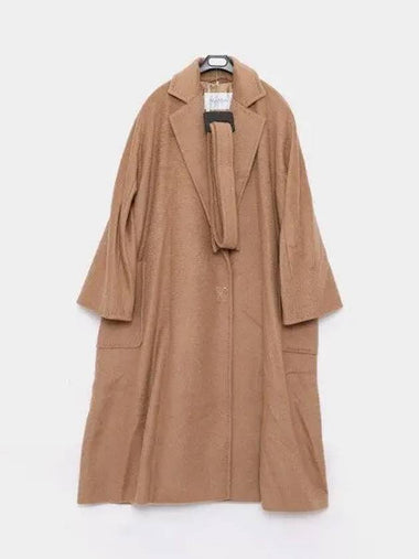 Olea Belted Wool Women s Coat 2310160733 001 271961 1039741 - MAX MARA - BALAAN 1