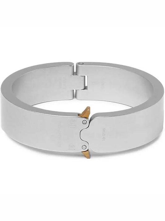 Alix push clasp silvertone bangle bracelet - 1017 ALYX 9SM - BALAAN 1