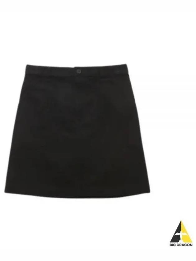 Women's Lea L?a Short H-Line Skirt Black - A.P.C. - BALAAN.