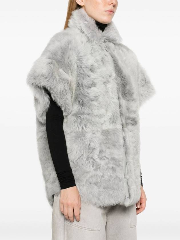 women s sable fur coat gray - IRO - BALAAN 4