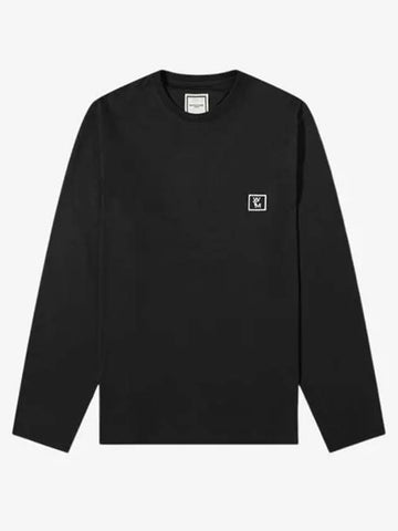 Back logo long sleeve t shirt black women M241TS17713B - WOOYOUNGMI - BALAAN 1